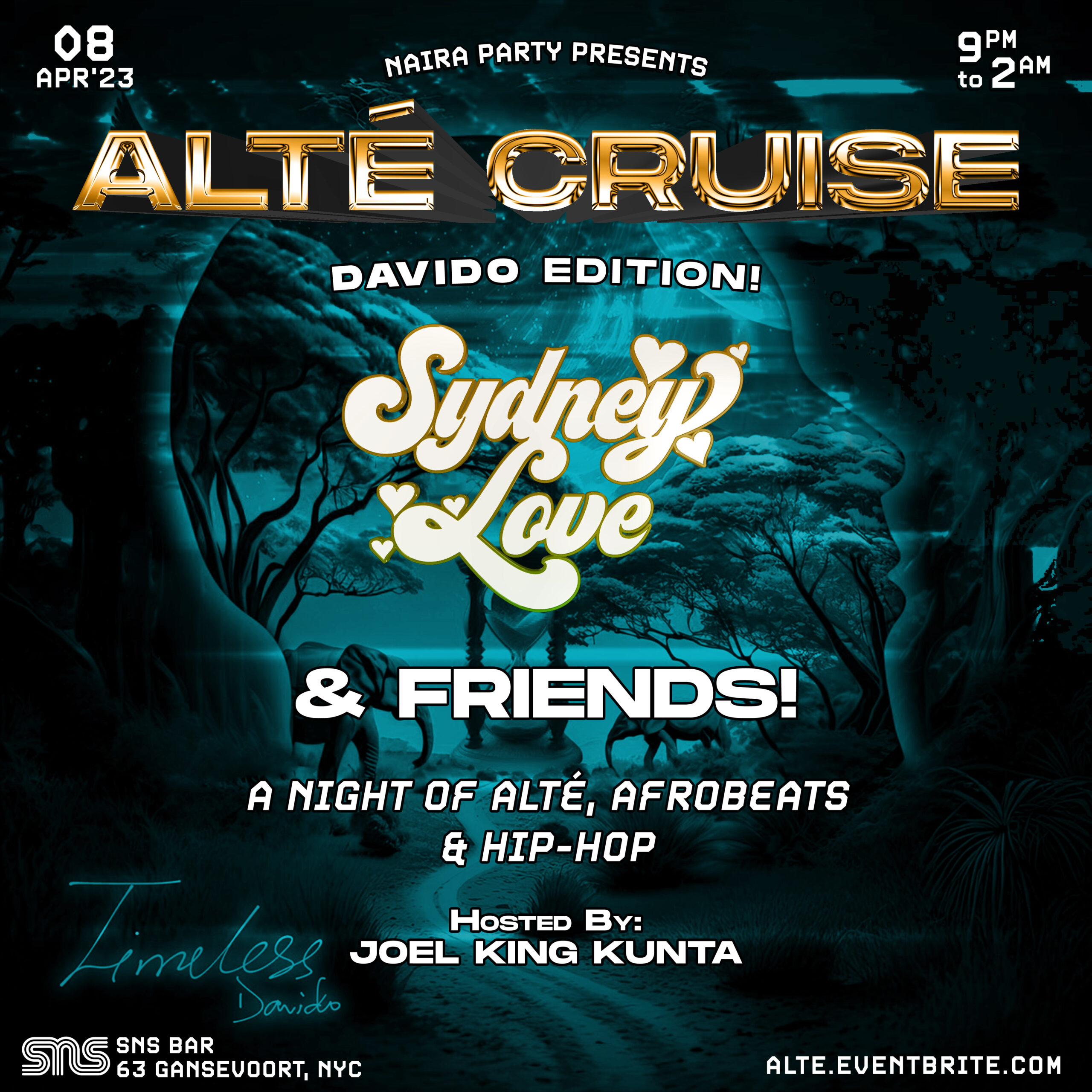 Alte Cruise Party DAVIDO EDITION by NAIRA