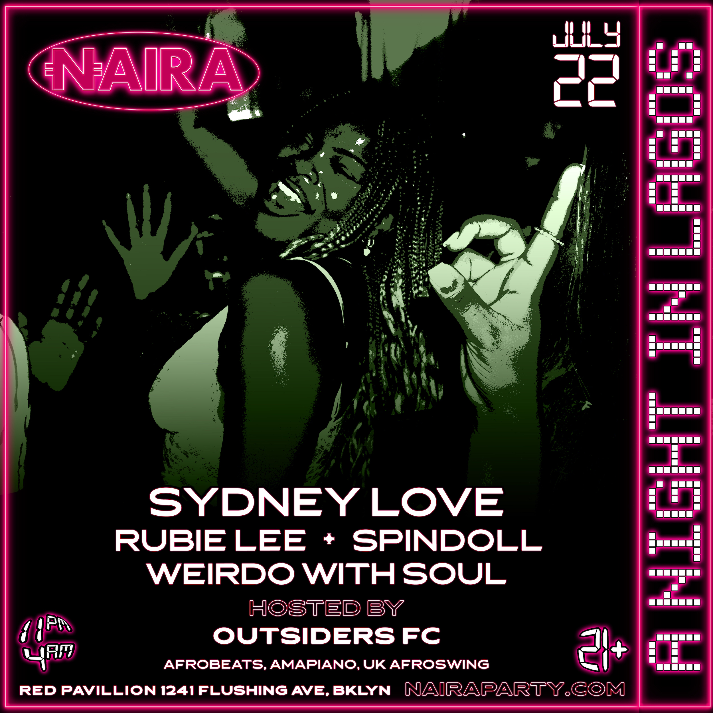 NAIRA Party • A Night in Lagos • Red Pavilion Brooklyn