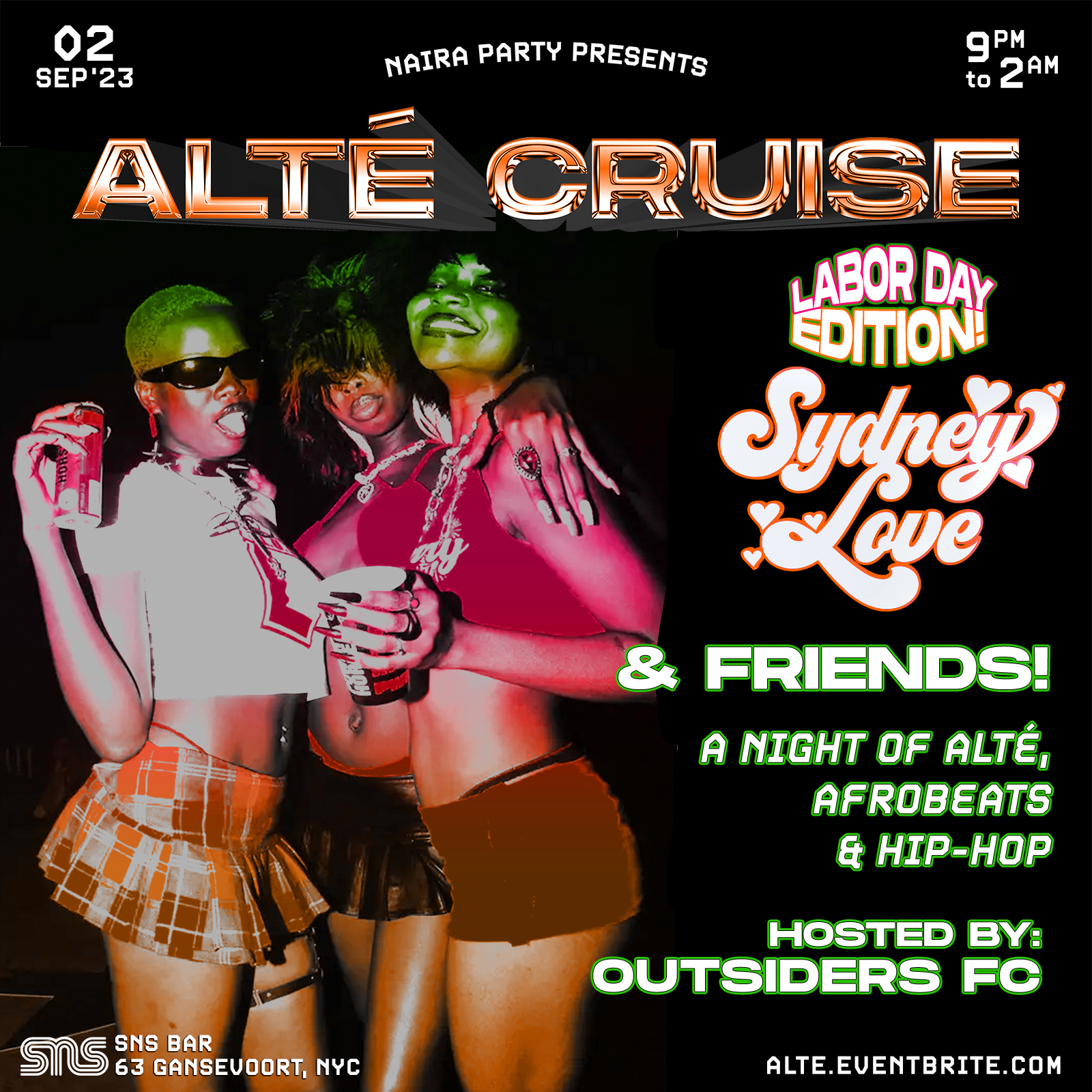 Alte Cruise Party Labor Day Edition by NAIRA