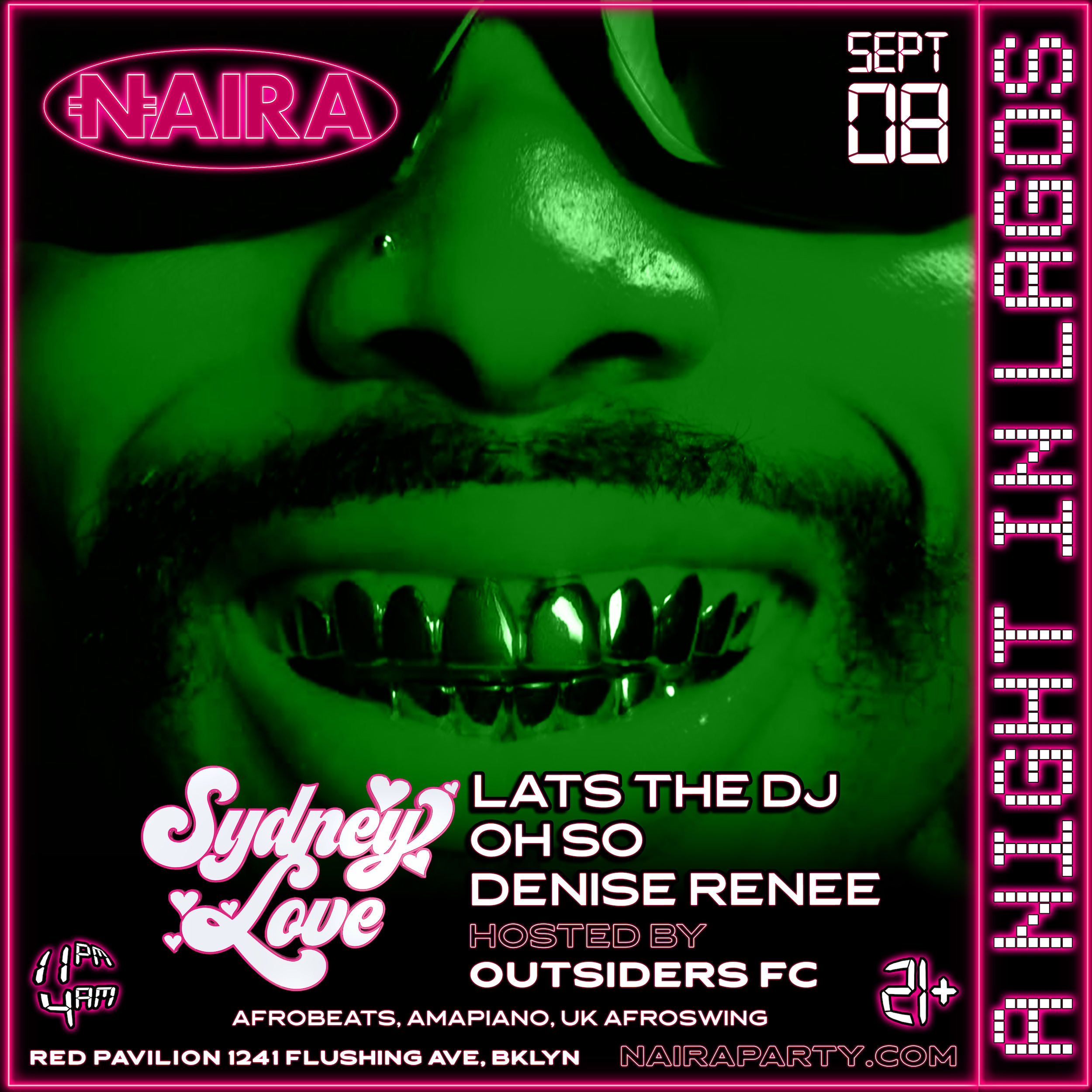 NAIRA PARTY Asake Edition by DJ Sydney Love Best Afrobeats Party NYC New York City American Nigerian Nigeria Event Best Amapiano Party NYC