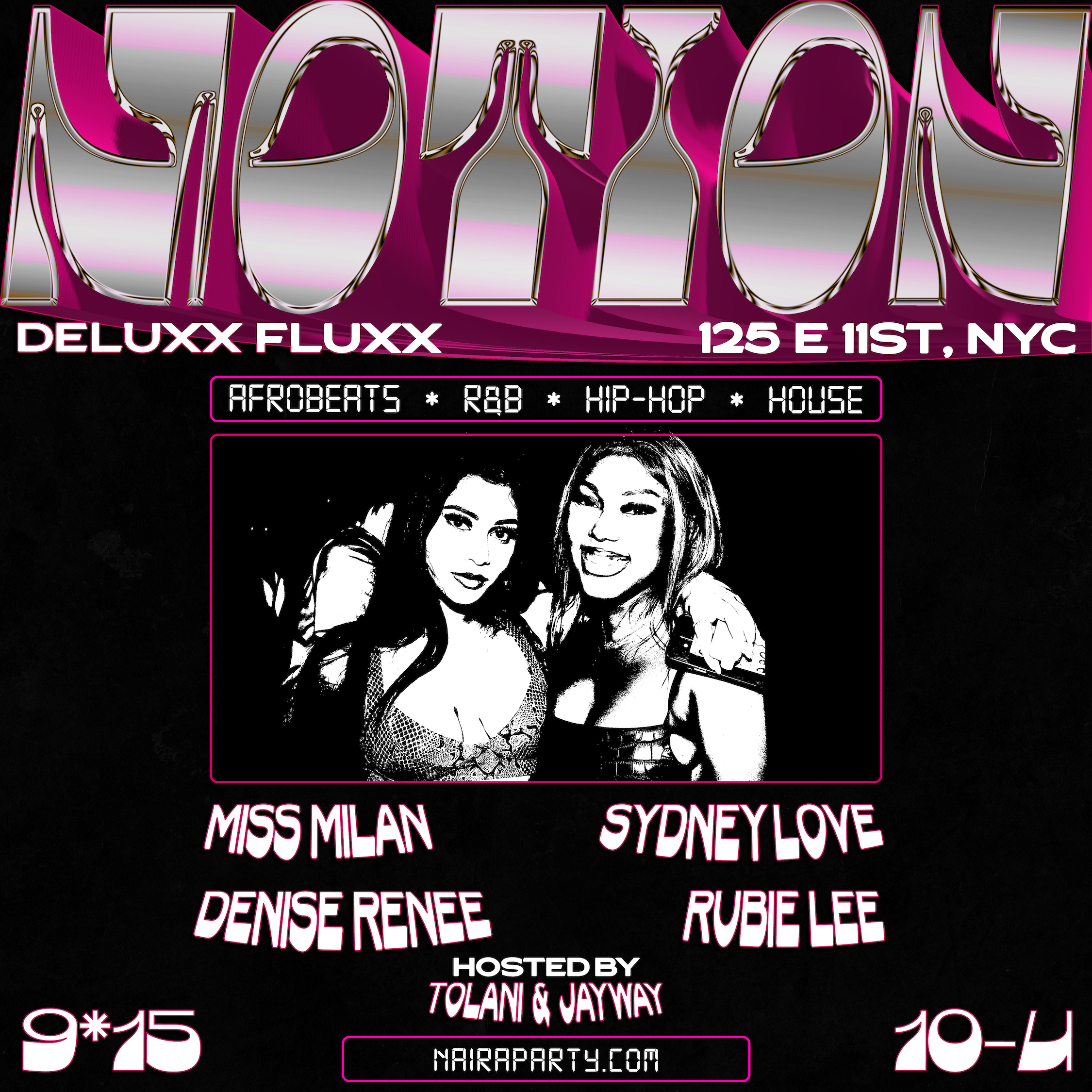 MOTION by NAIRA Party SEPT 15, 2023 DJ Sydney Love